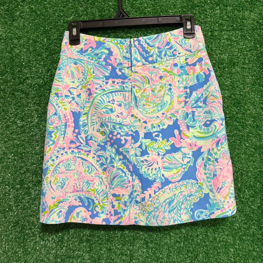 Lilly Pulitzer Jonas Skort Floral Dream Team Print Hampton Vacation Beach - Picture 5 of 10